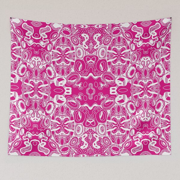 Item preview, Miniature Aussie Tangle 13 Pattern Var 1 White Transparent  designed and sold by Heatherian.