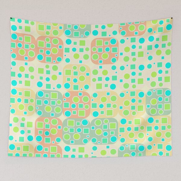 Item preview, Fresh geometric pattern designed and sold by Gaspar Avila.