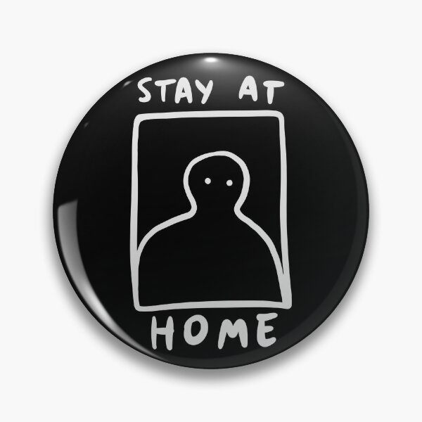 Item preview, Stay At Home - Social Distancing Quarantine Drawing designed and sold by isstgeschichte.