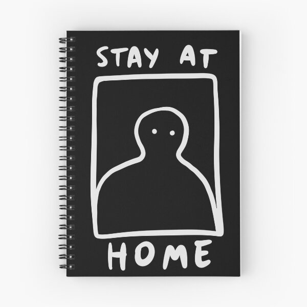 Item preview, Stay At Home - Social Distancing Quarantine Drawing designed and sold by isstgeschichte.