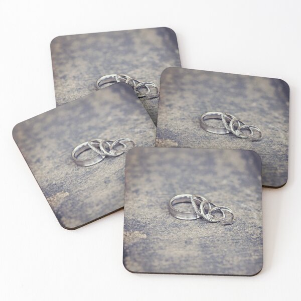 Item preview, Wedding rings on a stone background. designed and sold by ElvaE.