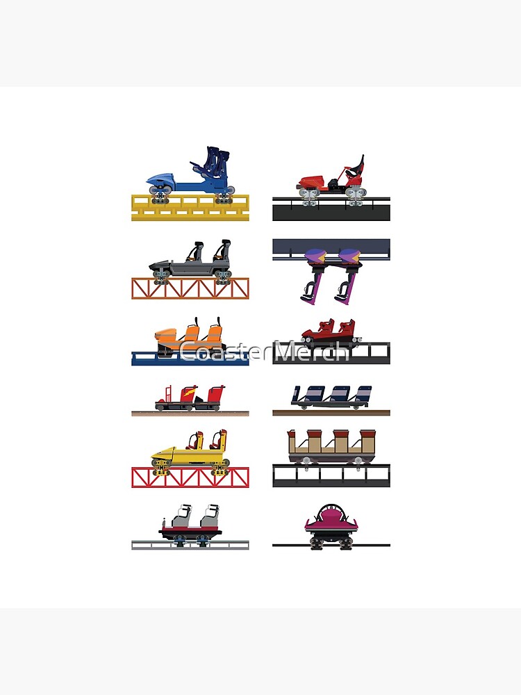 Hersheypark Coaster Cars Design by CoasterMerch