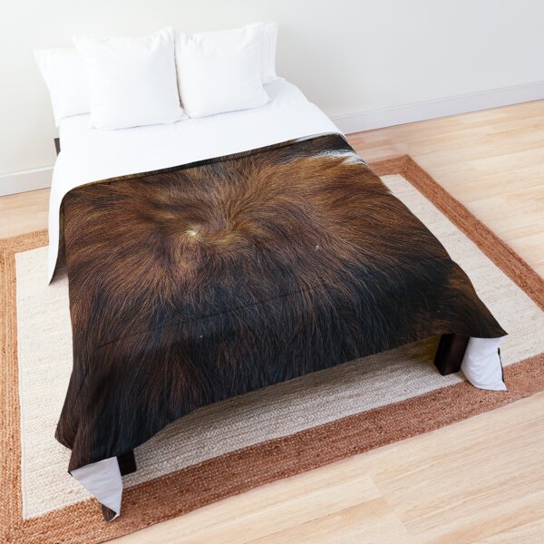 Cowprint art (photograph, smooth print) Comforter