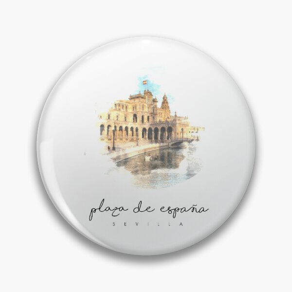 Item preview, SEVILLA - DESIGN - PLAZA ESPAÑA - WATERCOLOUR HANDMADE  designed and sold by Tropical Blood.