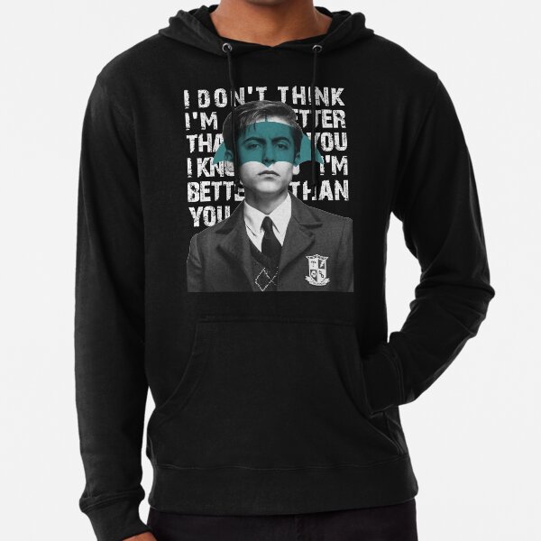 Umbrella Academy - I don't think I'm better than you, I know I'm better than you Lightweight Hoodie