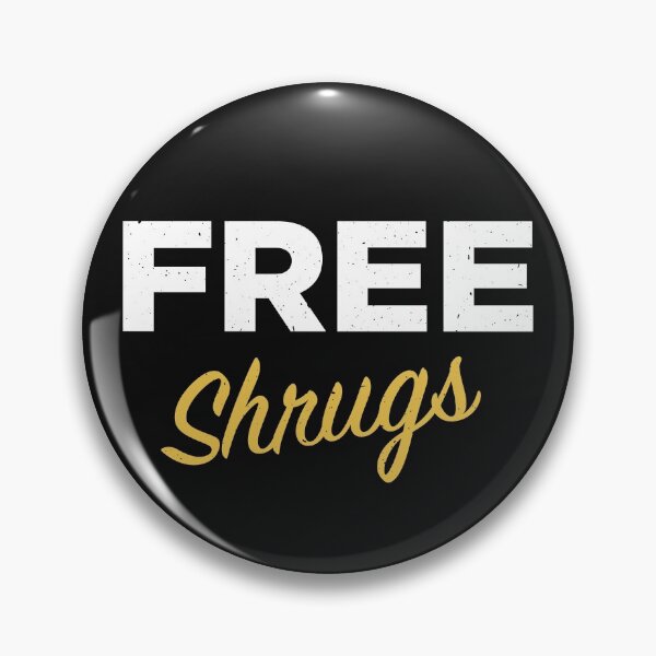 Item preview, FREE Shrugs - White/Gold designed and sold by Daddytone.