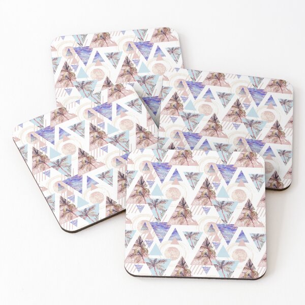 Item preview, Geometric island breeze designed and sold by marbleco.