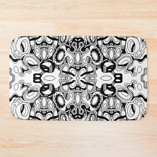 Item preview, Minatures Aussie Tangle 13 Pattern Var 1  Black Transparent  designed and sold by Heatherian.