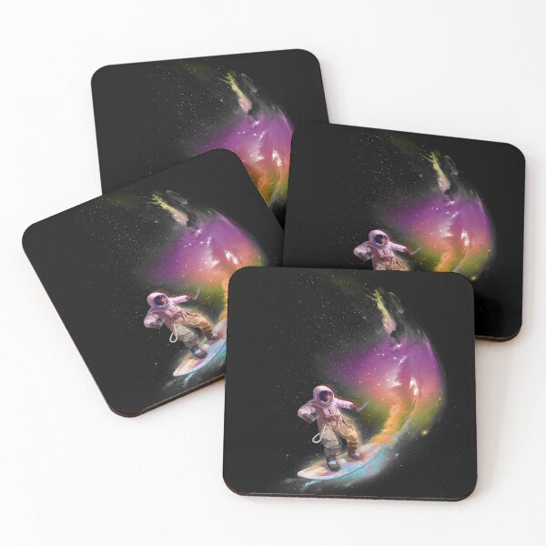 Item preview, Astronaut surfer surfing in space with a surfboard. designed and sold by coxemy.