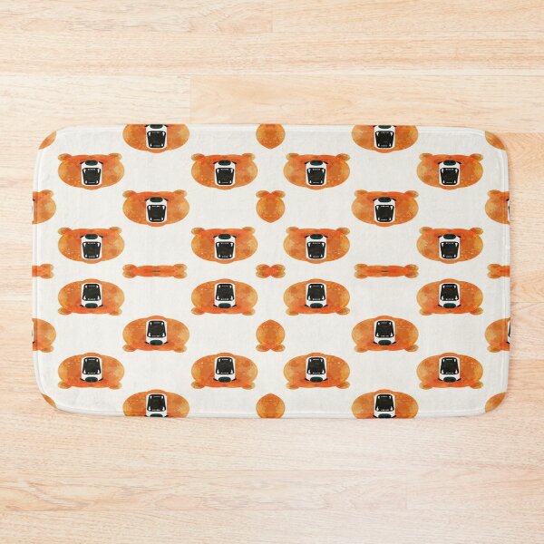 Item preview, geometric abstract bear pattern designed and sold by Omeris.