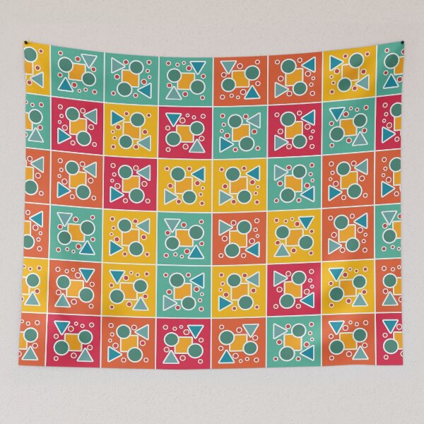 Item preview, Tiled geometric pattern designed and sold by Gaspar Avila.