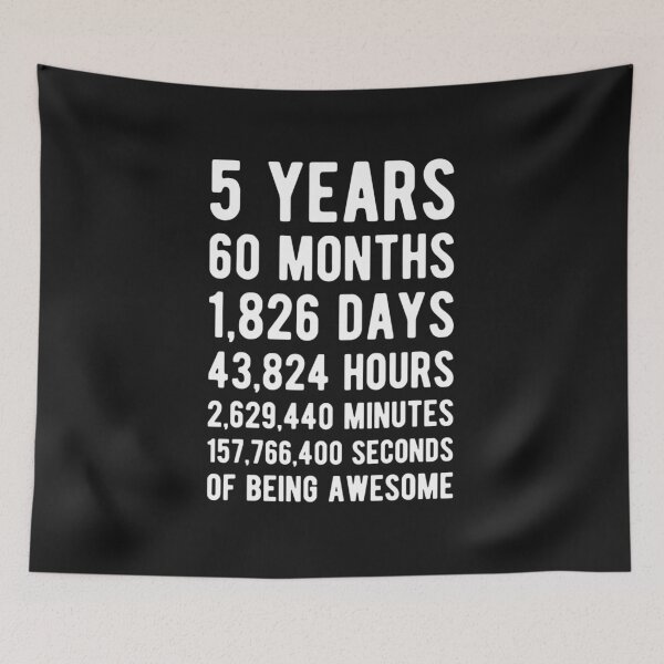 Item preview, 5th Birthday Gift 5 Years Old Being Awesome designed and sold by JPKallas.