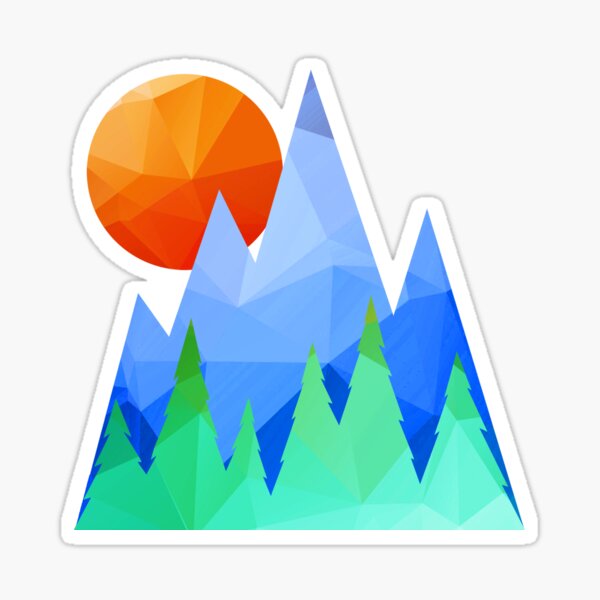 "Northern Sunrise" Sticker by robotface Redbubble