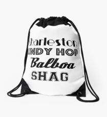 Swing Dances Drawstring Bag