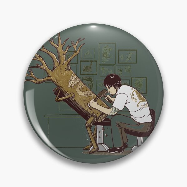 Item preview, The Wood With The Dragon Craving designed and sold by xiaobaosg.