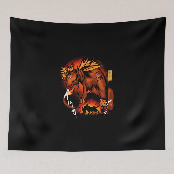 Item preview, Fire-Red Fur designed and sold by Hypertwenty Designs.