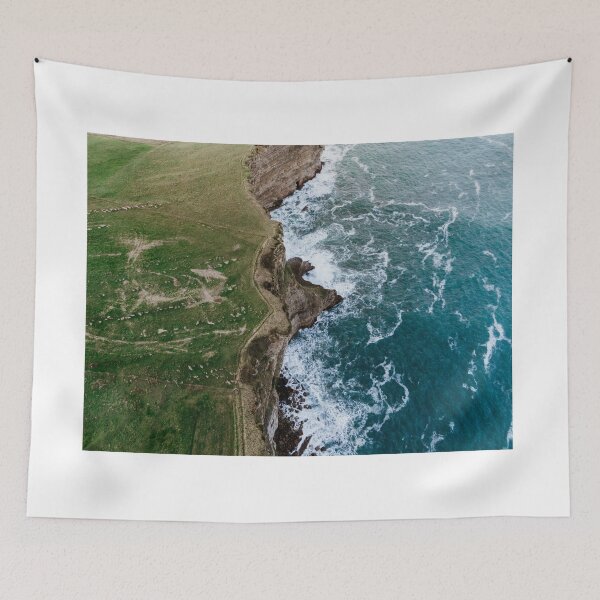 Item preview, Green cliffs as seen from above designed and sold by MarioGuti.