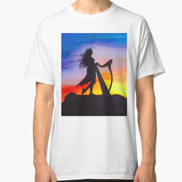 Die Harfenspielerin Classic T-Shirt