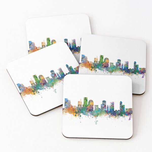 Artikelvorschau, Houston Skyline entworfen und verkauft von MonnPrint.