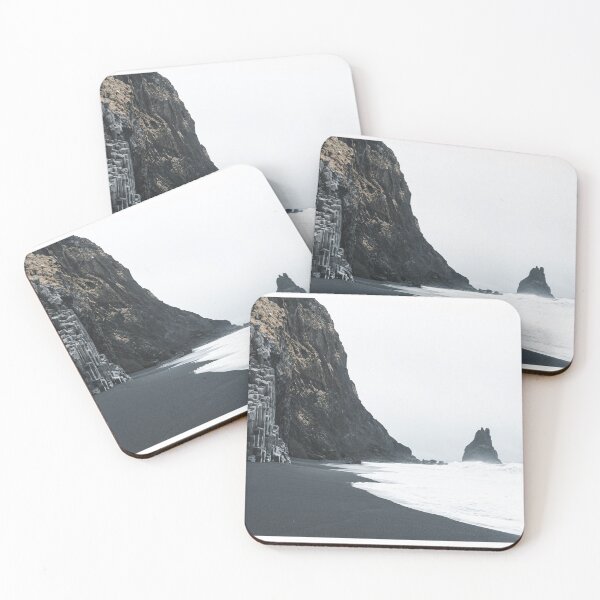 Item preview, Landscape of Black Sand Beach (Reynisfjara Beach) in Vík í Mýrdal (Vik), Iceland designed and sold by michieldros.