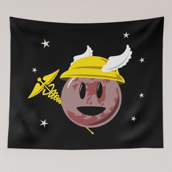 Item preview, Planet Mercury, Messenger of the Gods designed and sold by jezkemp.