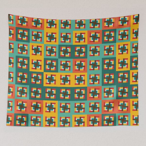 Item preview, Geometric pattern designed and sold by Gaspar Avila.