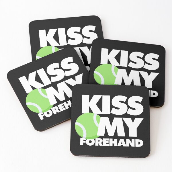 Item preview, Kiss my forehand Funny Sport Player designed and sold by elhefe.