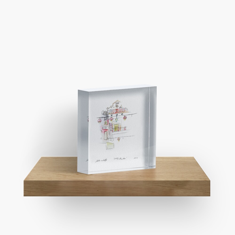 San Fransisco | China Town Acrylic Block