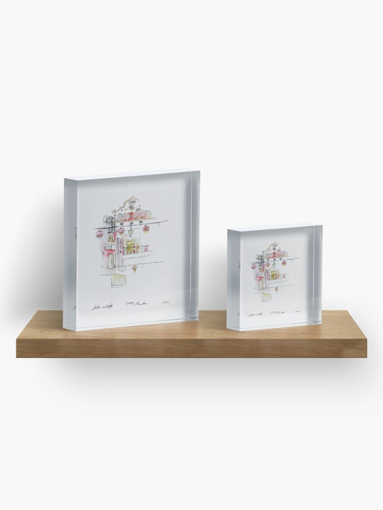 Alternate view of San Fransisco | China Town Acrylic Block