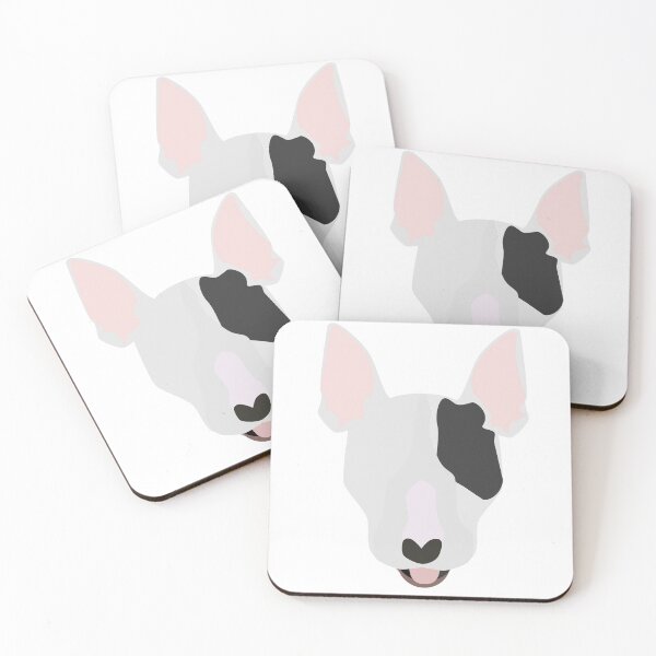 Item preview, Bull Terrier cute minimalist design - Scoop  designed and sold by lozchai.