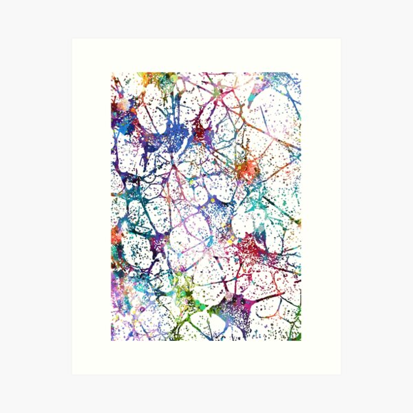 Neural Network Art Print