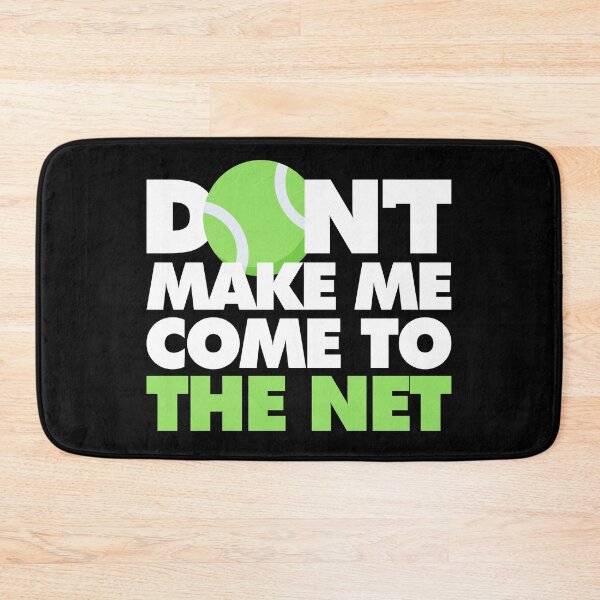 Item preview, Dont Make Me Come To The Net Funny Tennis Player designed and sold by elhefe.