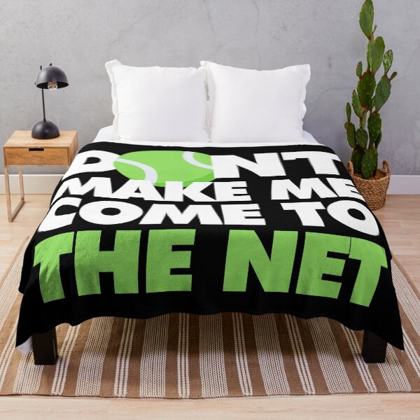 Item preview, Dont Make Me Come To The Net Funny Tennis Player designed and sold by elhefe.