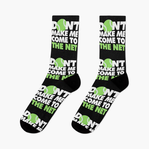 Item preview, Dont Make Me Come To The Net Funny Tennis Player designed and sold by elhefe.