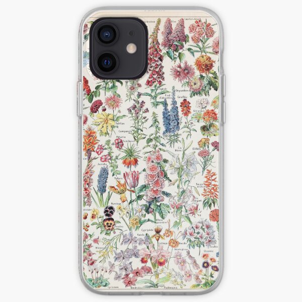 Adolphe Millot - Fleurs pour tous - French vintage poster Coque souple iPhone