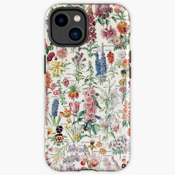 Adolphe Millot - Fleurs pour tous - French vintage poster Coque antichoc iPhone