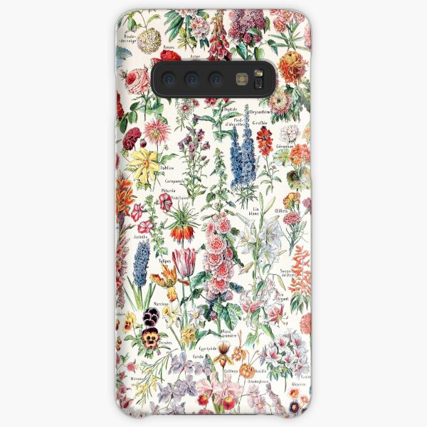 Adolphe Millot - Fleurs pour tous - French vintage poster Samsung Galaxy Snap Case