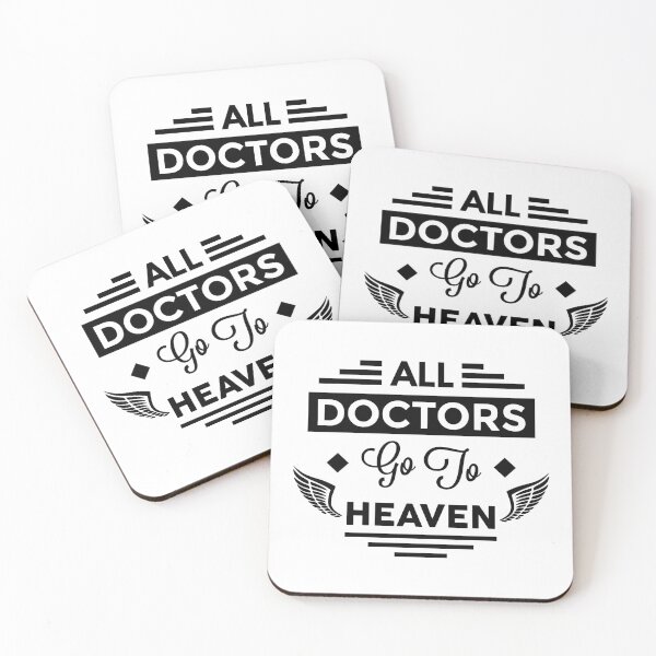 Item preview, All Doctors Go To Heaven designed and sold by TheArtism.