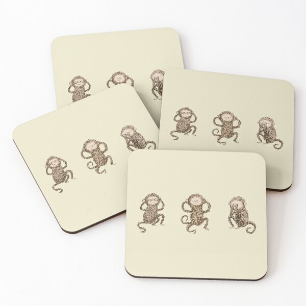Item preview, Three Wise Monkeys designed and sold by SophieCorrigan.