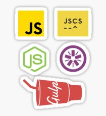 Pegatina Herramientas de Javascript