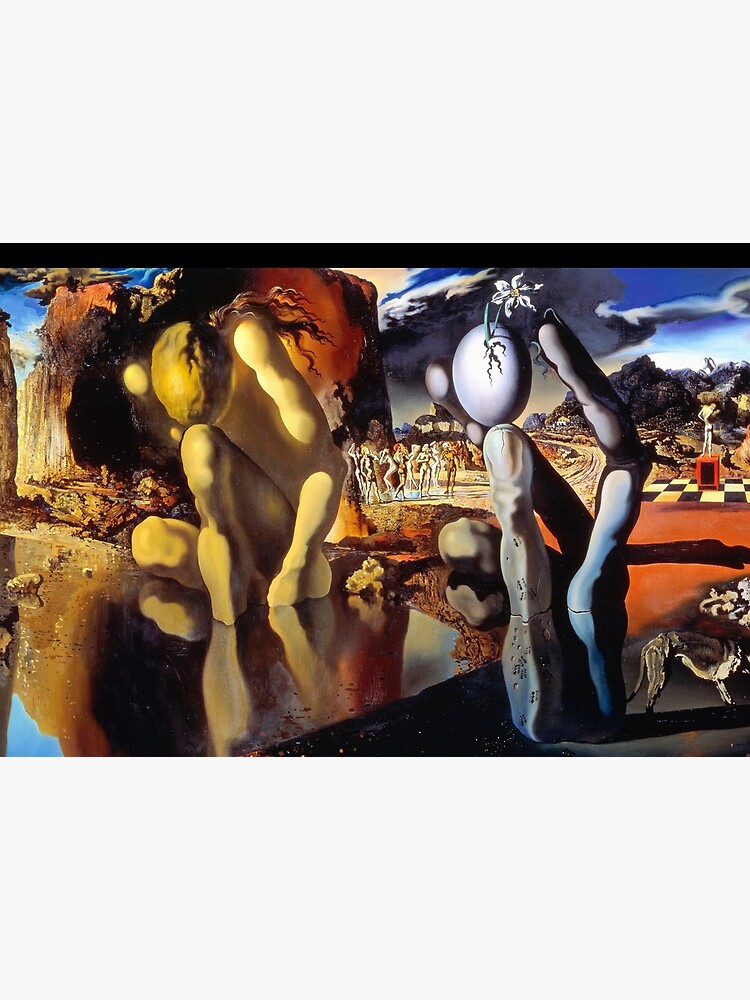 Salvador Dali Metamorphosis of Narcissus 1937 Artwork for Wall Art, Prints, Posters, Tshirts, Men, Women, Kids by clothorama