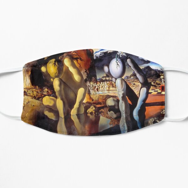 Salvador Dali Metamorphosis of Narcissus 1937 Artwork for Wall Art, Prints, Posters, Tshirts, Men, Women, Kids Masque sans plis