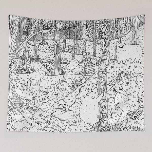 Item preview, Diurnal Animals of the Forest designed and sold by SophieCorrigan.