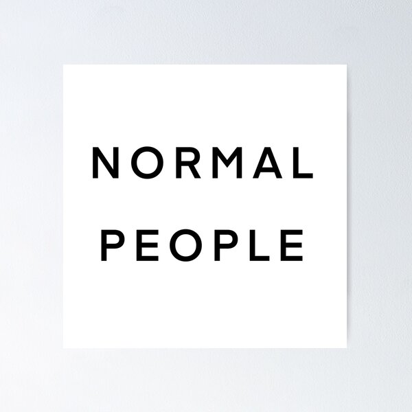 Item preview, Normal People designed and sold by Bird-Related.