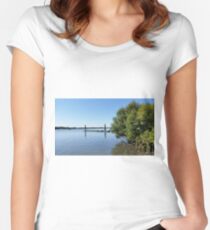 SERENITY Women's Fitted Scoop T-Shirt