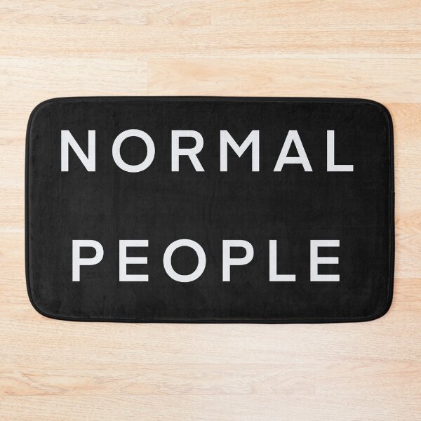 Item preview, Normal People White Text designed and sold by Bird-Related.