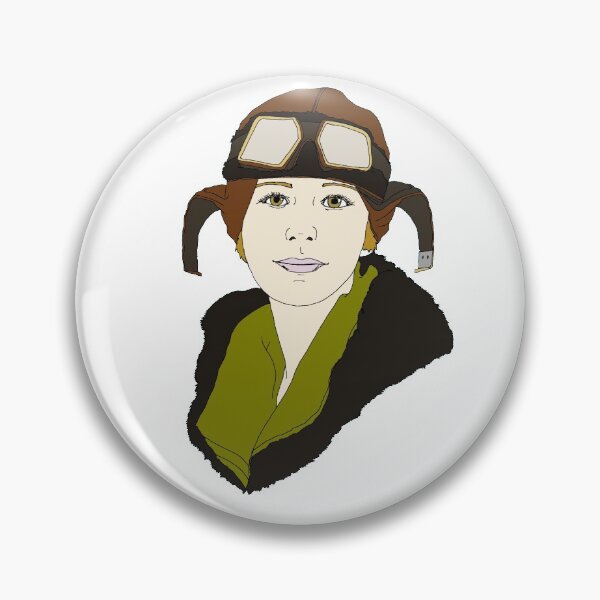 Item preview, Aviatrix series - Amelia Earhart designed and sold by CopperCatkin.
