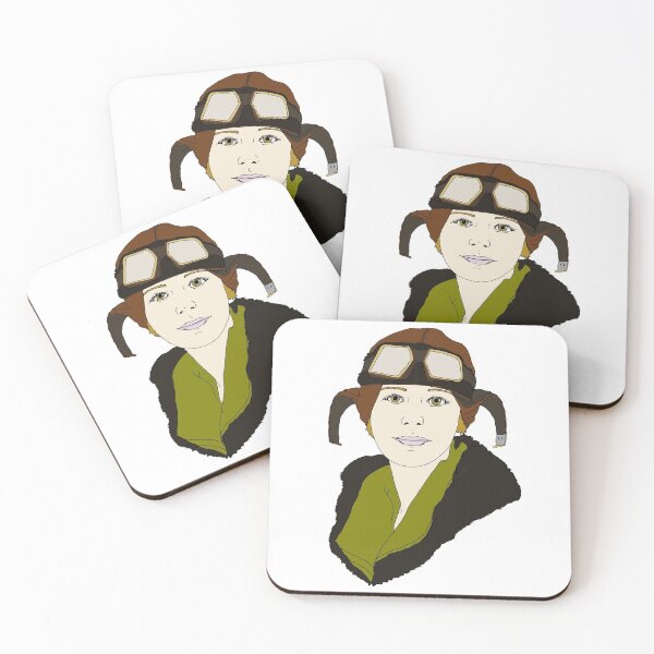 Item preview, Aviatrix series - Amelia Earhart designed and sold by CopperCatkin.
