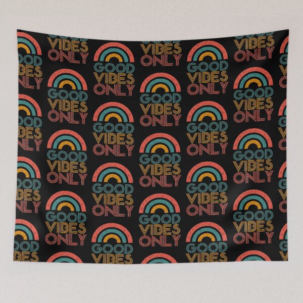 Item preview, Good Vibes Only Vintage Retro designed and sold by designolo.