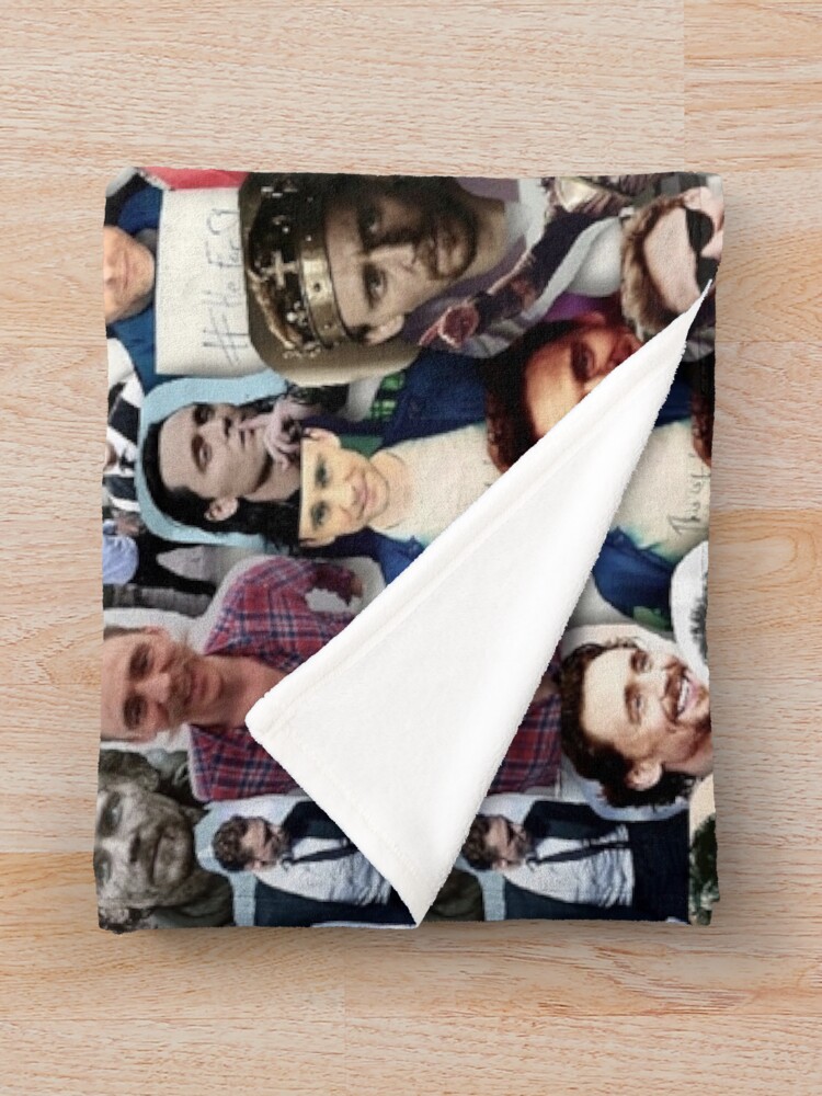 "Tom Hiddleston collage" Throw Blanket for Sale by unicorndeni Redbubble